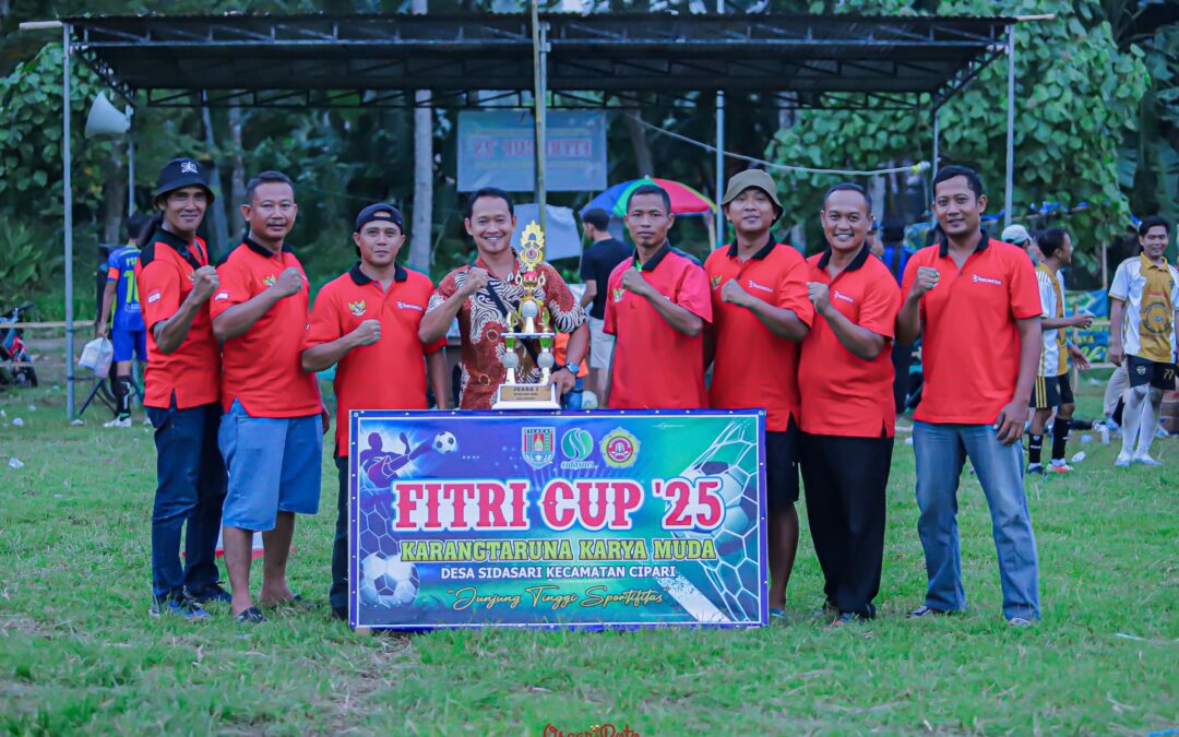 Karang Taruna “Karya Muda” Desa Sidasari Kecamatan Cipari Sukses Menggelar Kegiatan Fitri Cup ’25
