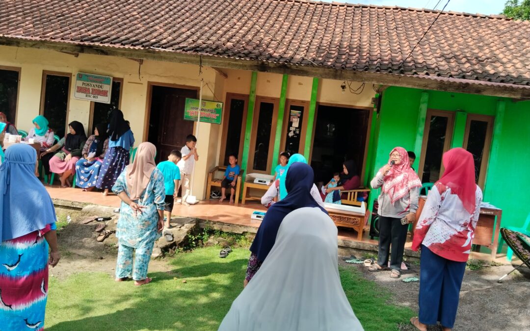 POSYANDU NUSA INDAH DESA SIDASARI GELAR KEGIATAN ILP (Integrasi Layanan Primer)