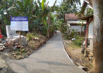 Pembangunan Rabat Beton Gang Sodik RW 002 Desa Sidasari Dimulai, Gunakan Dana Desa TA 2025