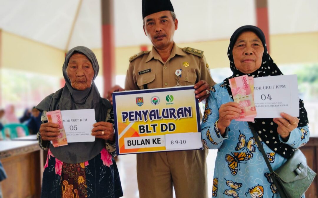 BLT Dana Desa Disalurkan, Pemerintah Desa Sidasari Pastikan Transparansi dan Tepat Sasaran