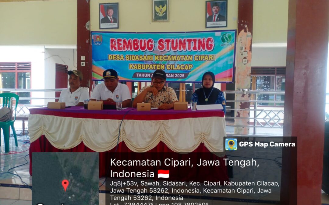 REMBUG STUNTING DESA SIDASARI: WUJUD KOMITMEN BERSAMA CEGAH STUNTING SEJAK DINI