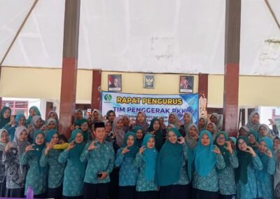 TP PKK Kecamatan Cipari Laksanakan Pembinaan Administrasi PKK di Desa Sidasari