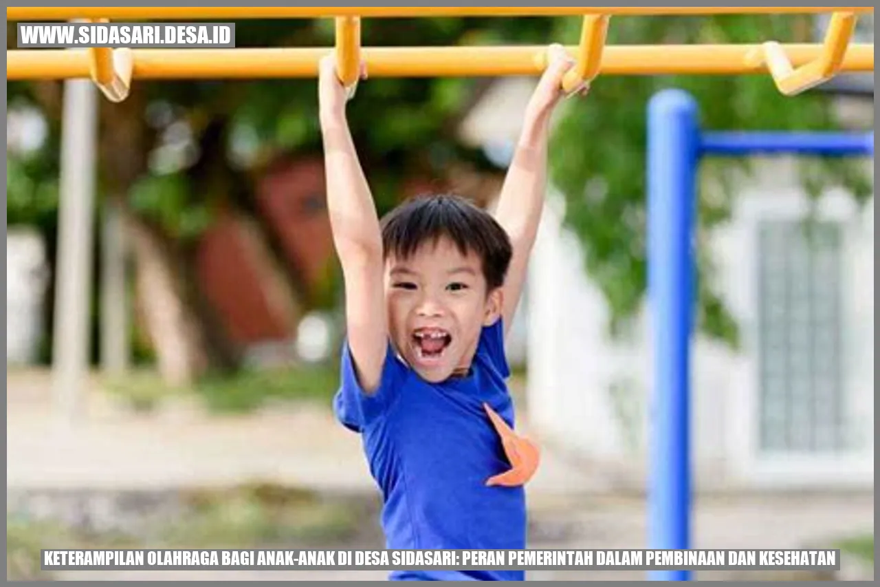 Keterampilan Olahraga bagi Anak-anak di Desa Sidasari: Peran Pemerintah dalam Pembinaan dan Kesehatan