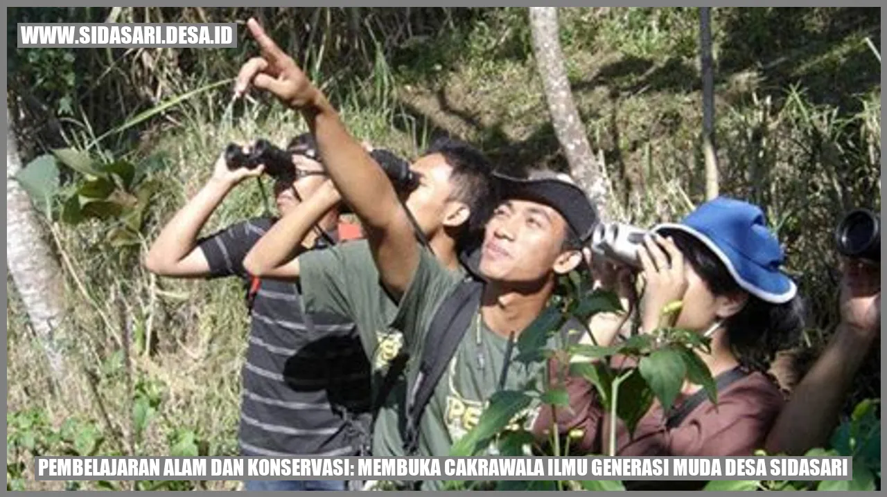 Pembelajaran Alam dan Konservasi: Membuka Cakrawala Ilmu Generasi Muda Desa sidasari
