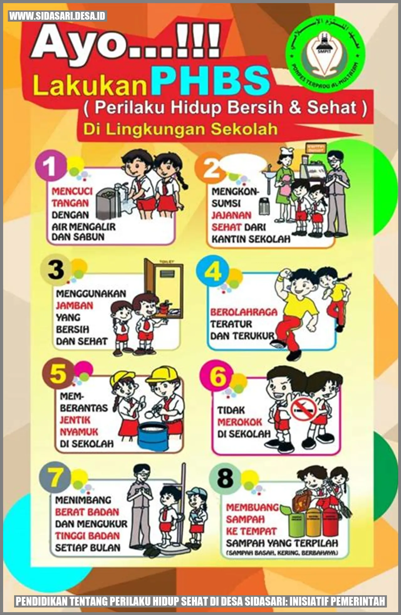 Pendidikan tentang Perilaku Hidup Sehat di Desa Sidasari: Inisiatif Pemerintah