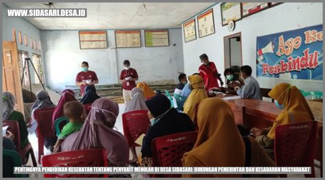 Pentingnya Pendidikan Kesehatan Di Desa Sidasari Sidasari